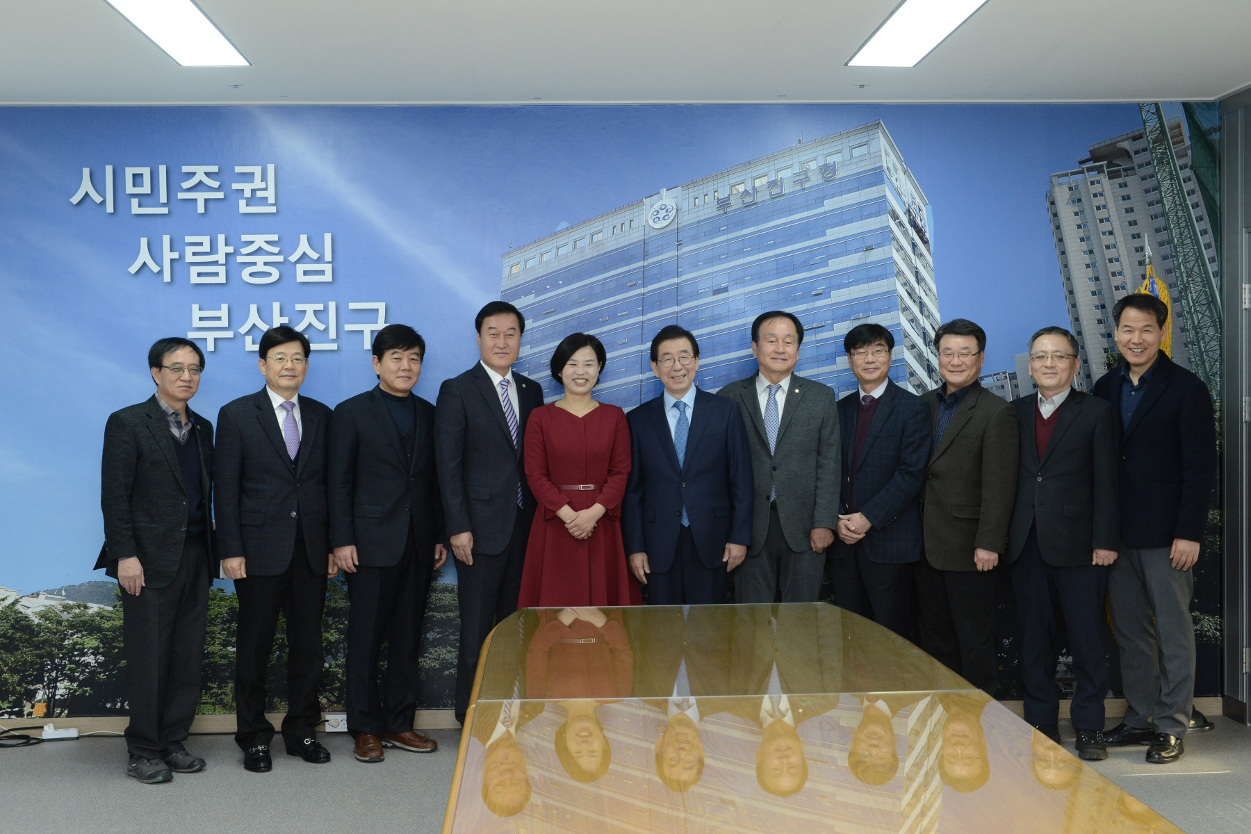 박원순 서울시장 방문 특강 행사 6번째