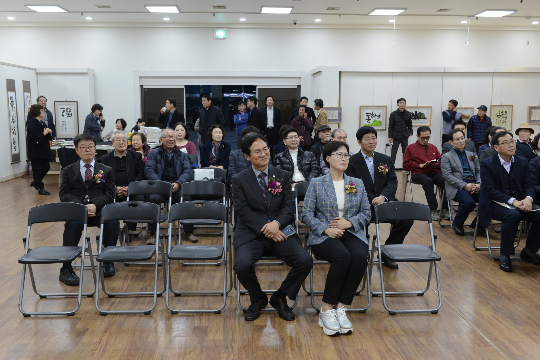 문곡 안도영 선생 개인전 참석 5번째