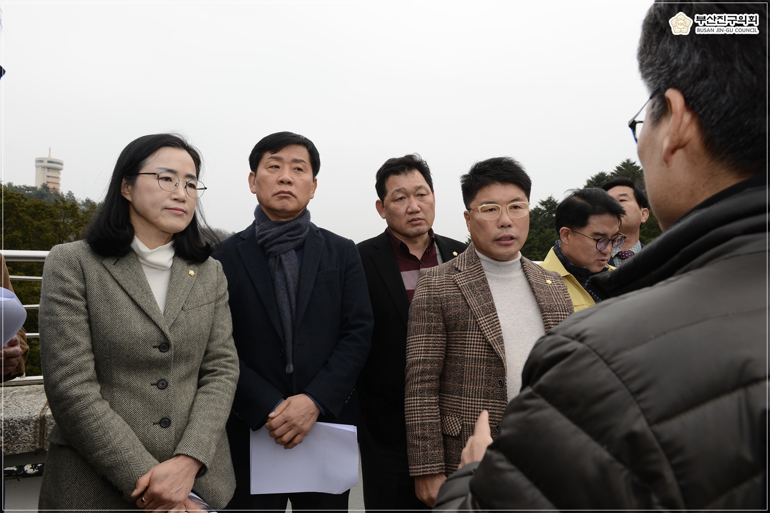 성지곡수원지 댐 보강공사 현장방문 실시 9번째