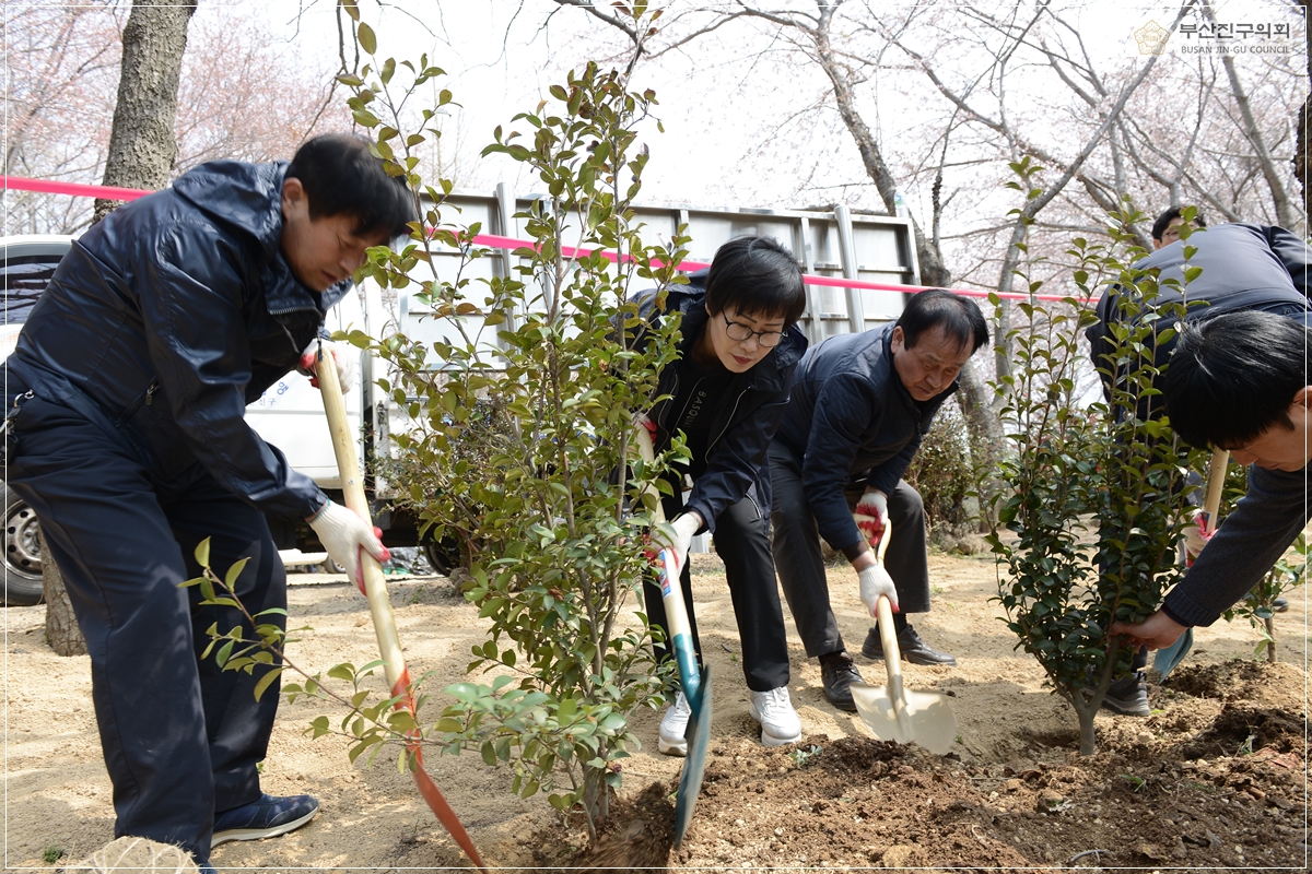 2019 식목일 나무심기 행사 9번째