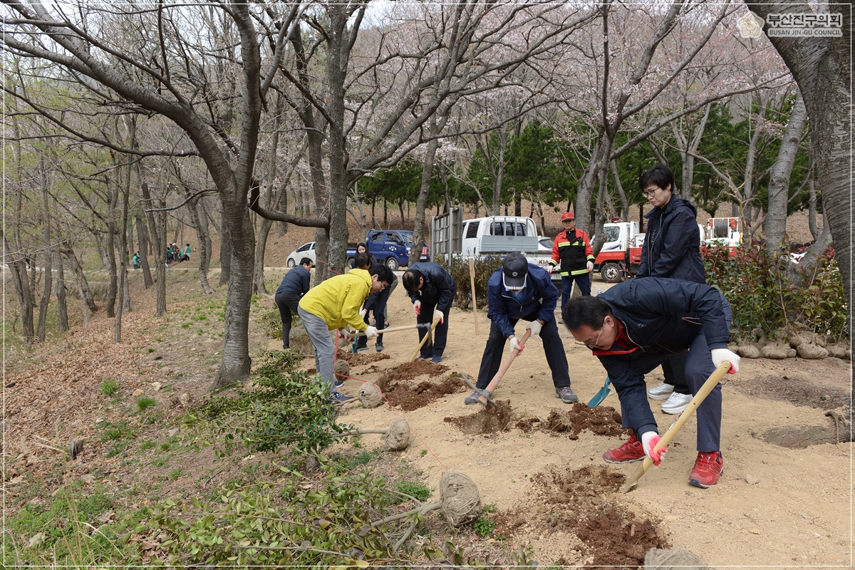 2019 식목일 나무심기 행사 10번째
