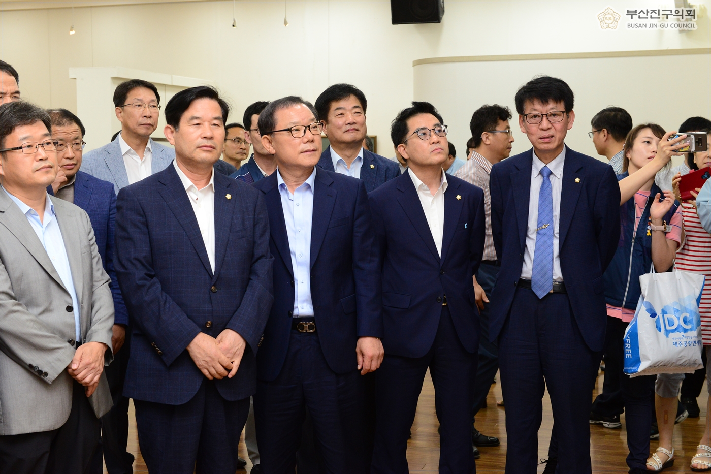 부마항쟁 40주년 기념 민중미술작품 전시회 참석 3번째