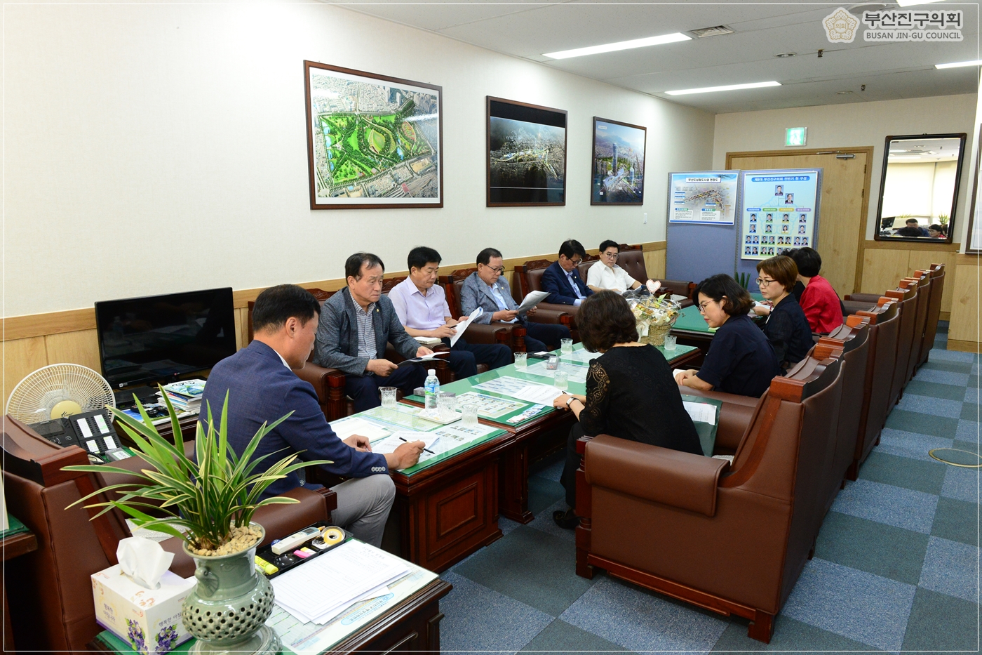 행정자치위원회 교육청 관계자 간담회 실시 6번째