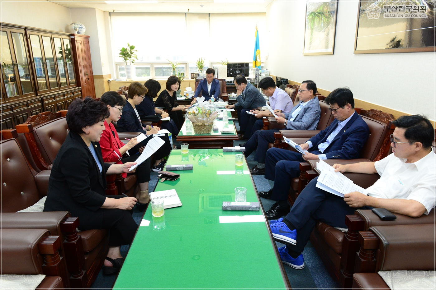 행정자치위원회 교육청 관계자 간담회 실시 10번째