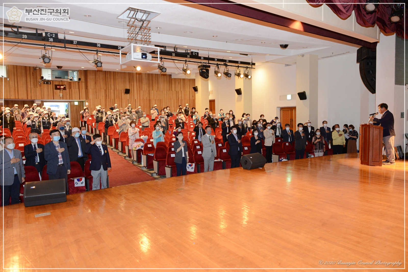 제70주년 6.25 전승기념행사 참석 1번째