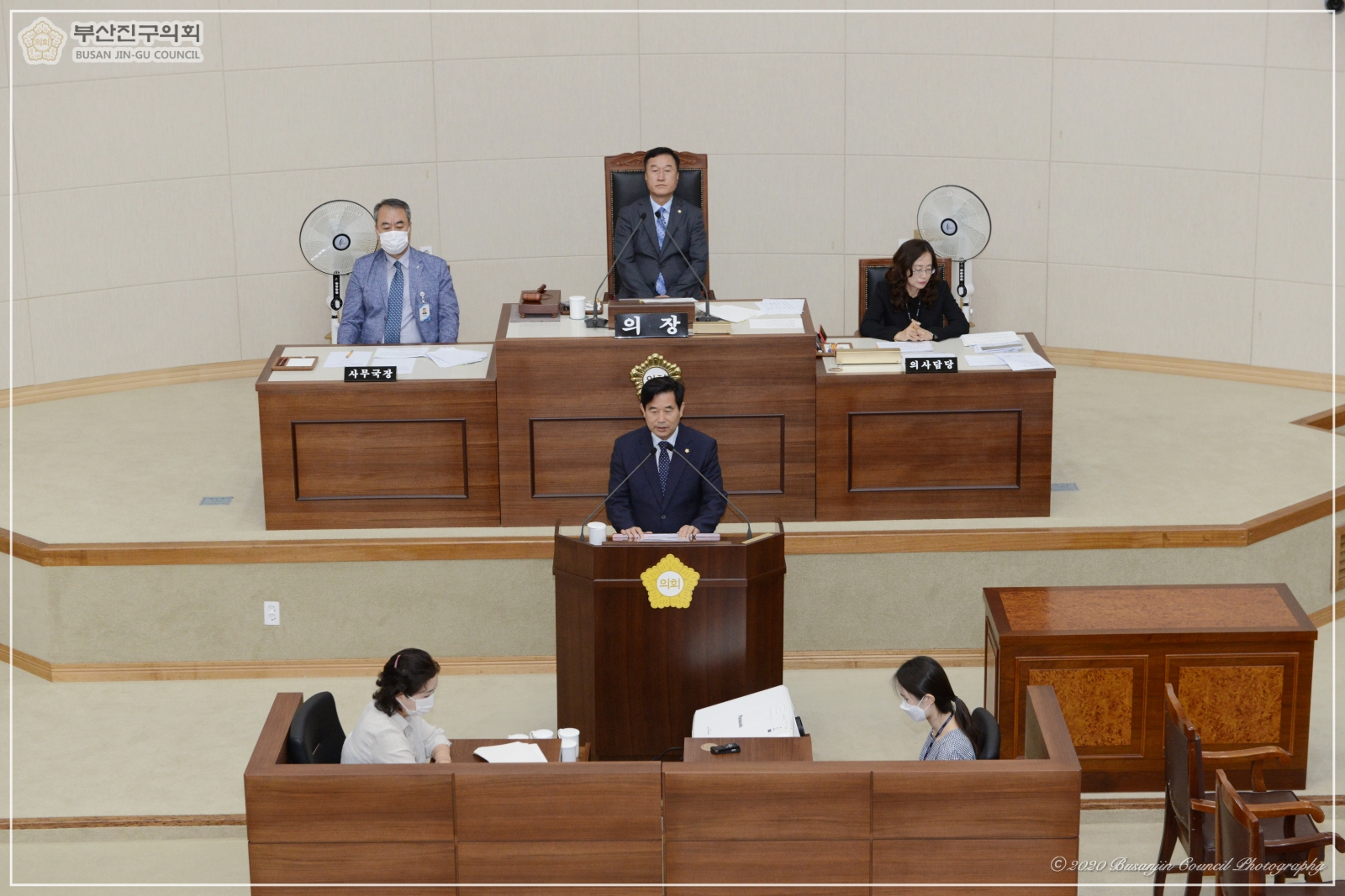 부산진구의회 상임위원회별 위원장 선거 실시 2번째