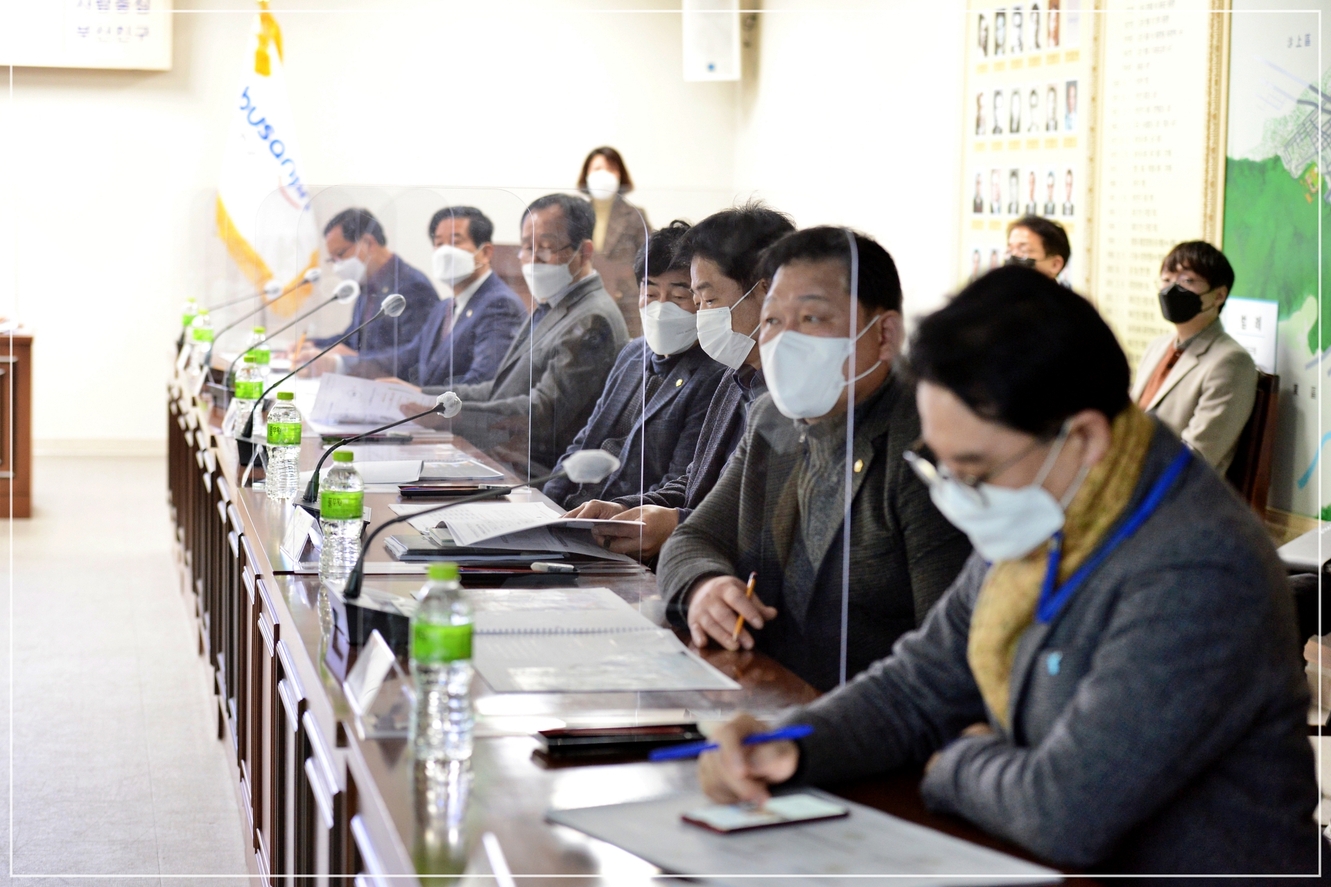 백양문예복합센터건립설계용역착수보고회 참석 5번째
