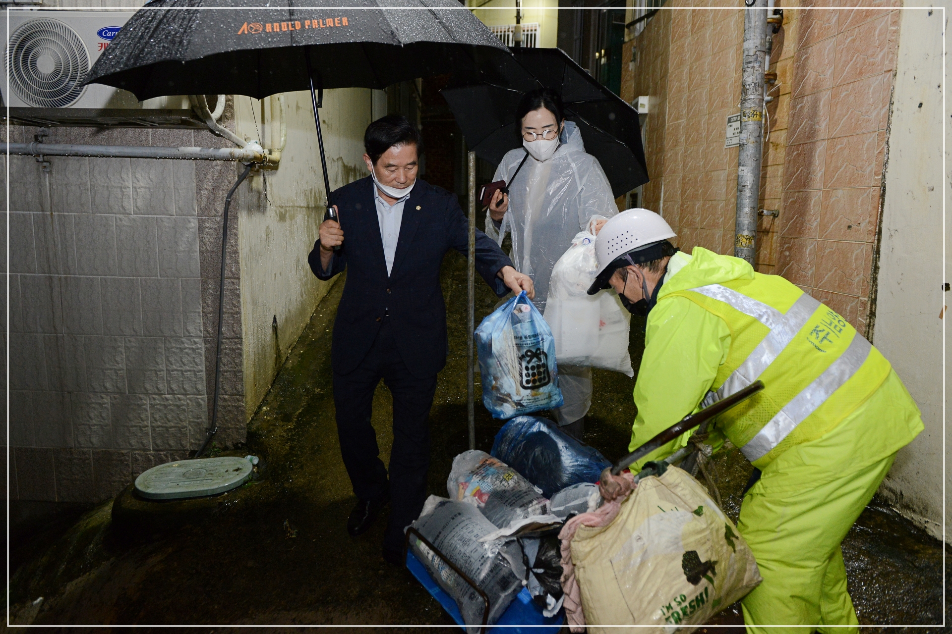 2022년 생활폐기물 수집·운반 원가산정 용역 현장실사 실시 4번째