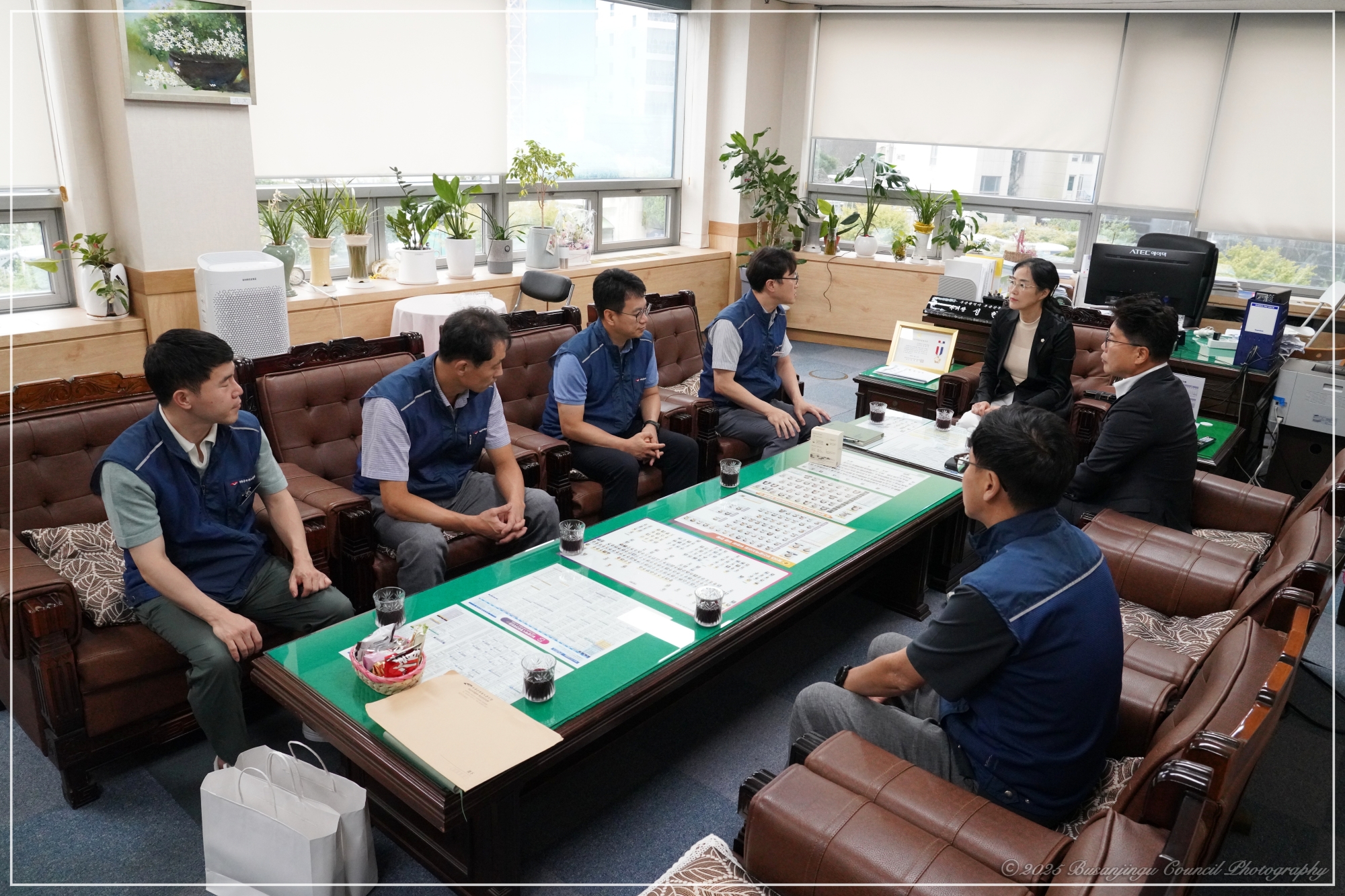 부산진구 공무원노조 간담회 4번째