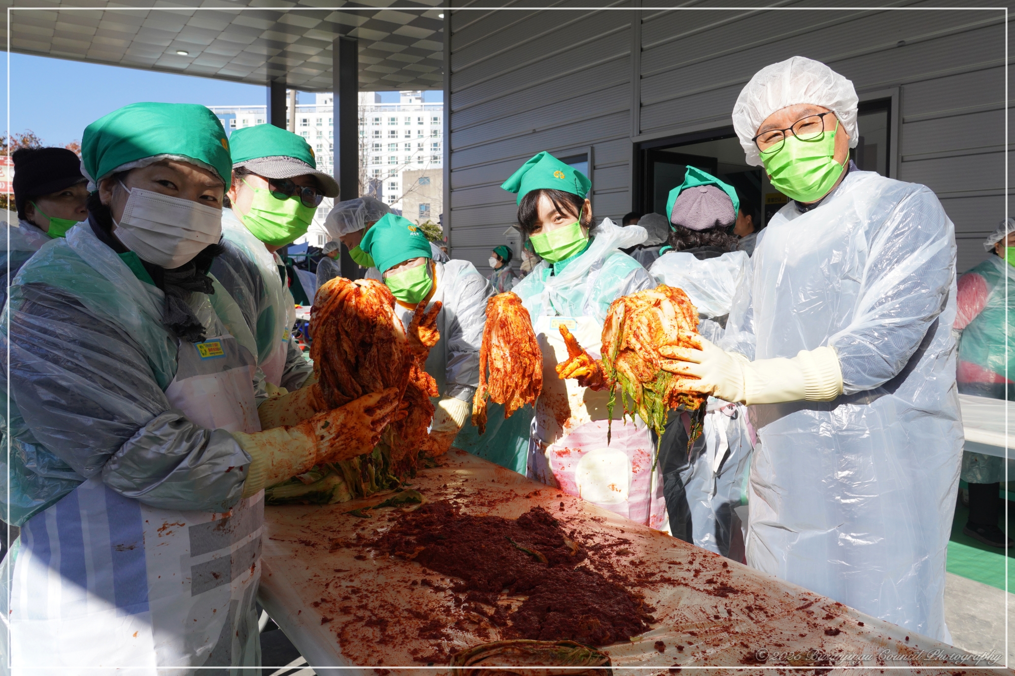 부산진구새마을부녀회 김장김치 나누기 행사 2번째
