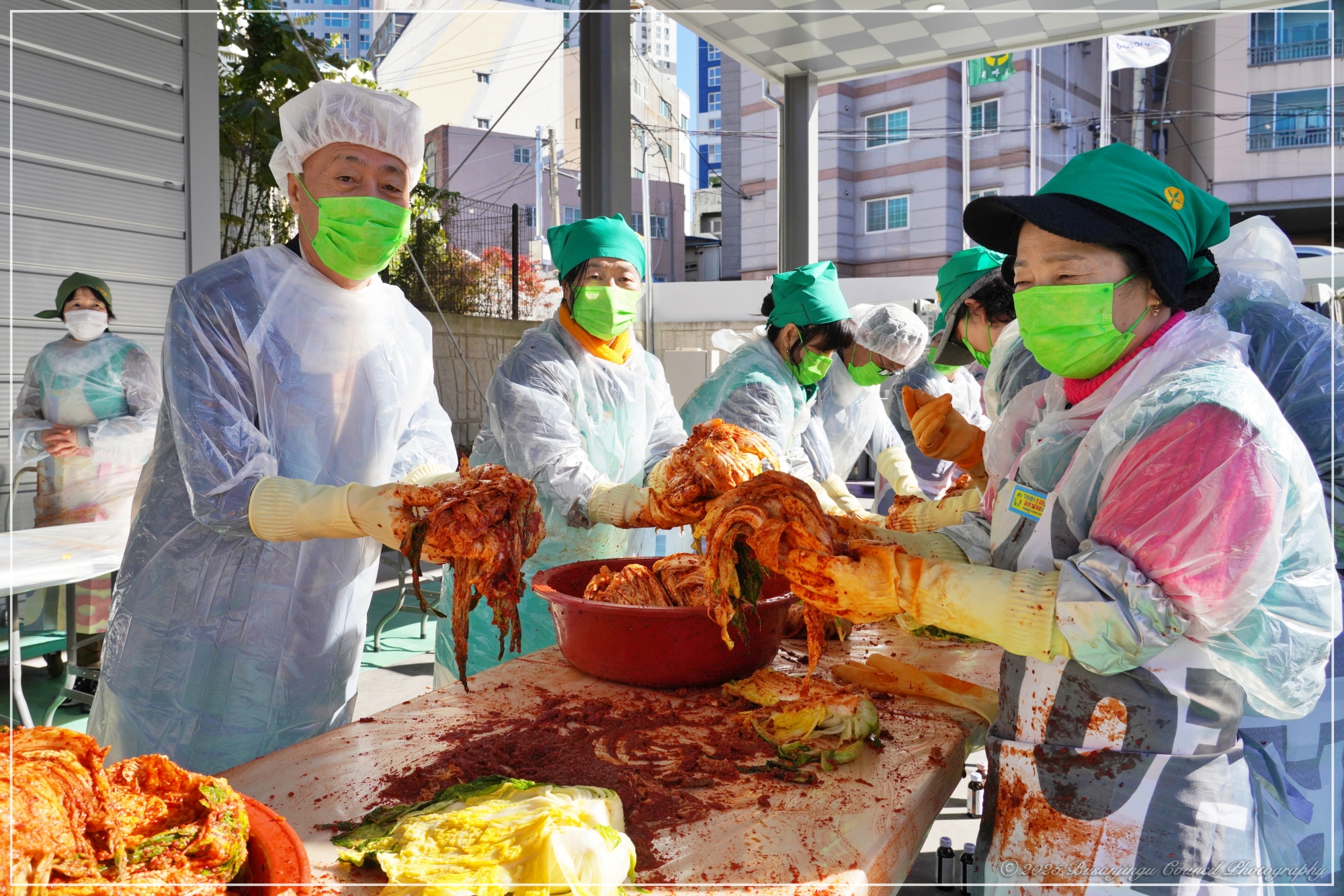 부산진구새마을부녀회 김장김치 나누기 행사 3번째