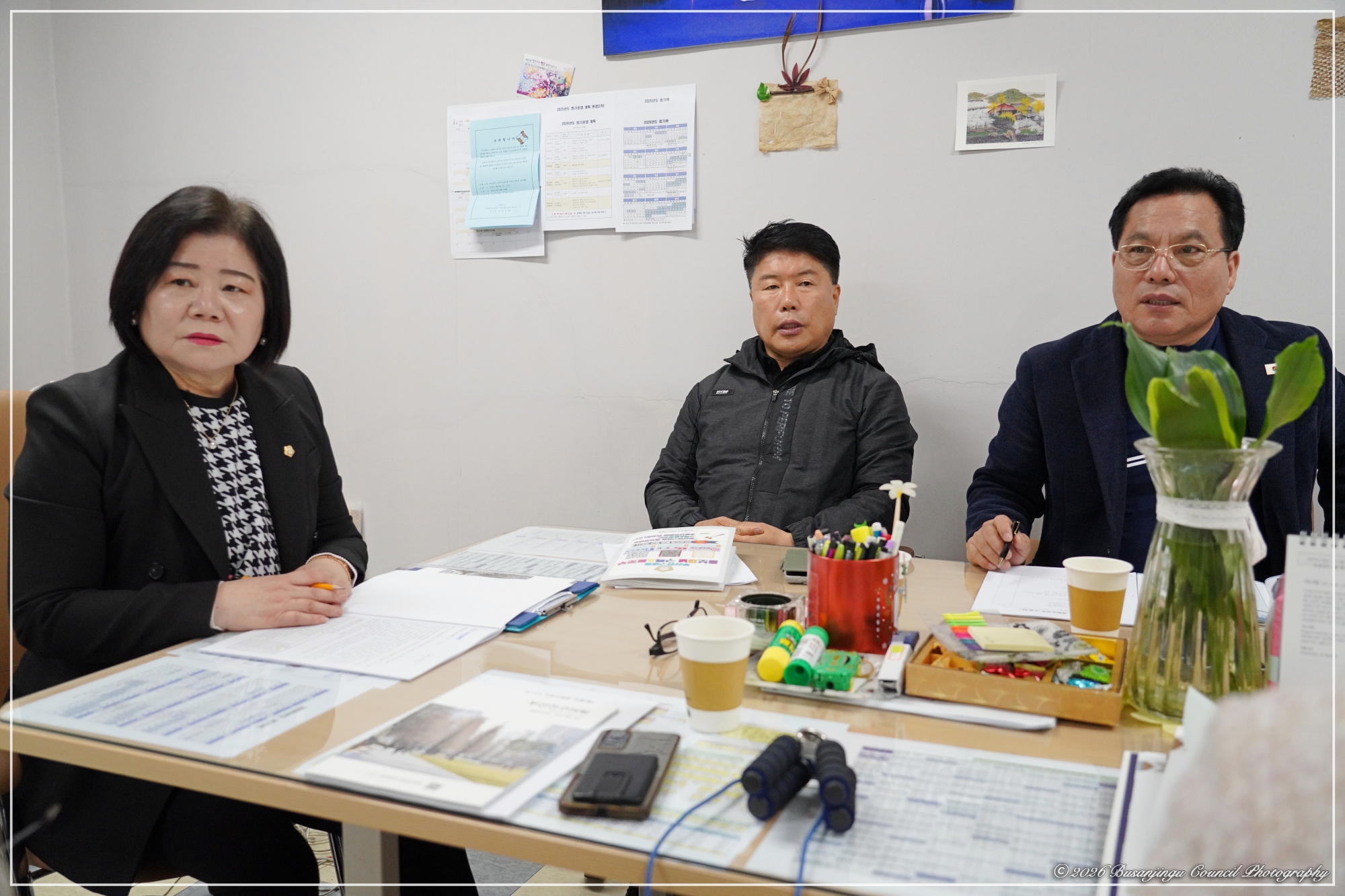 부산진구의회소식지 편집위원회 회의 개최 2번째