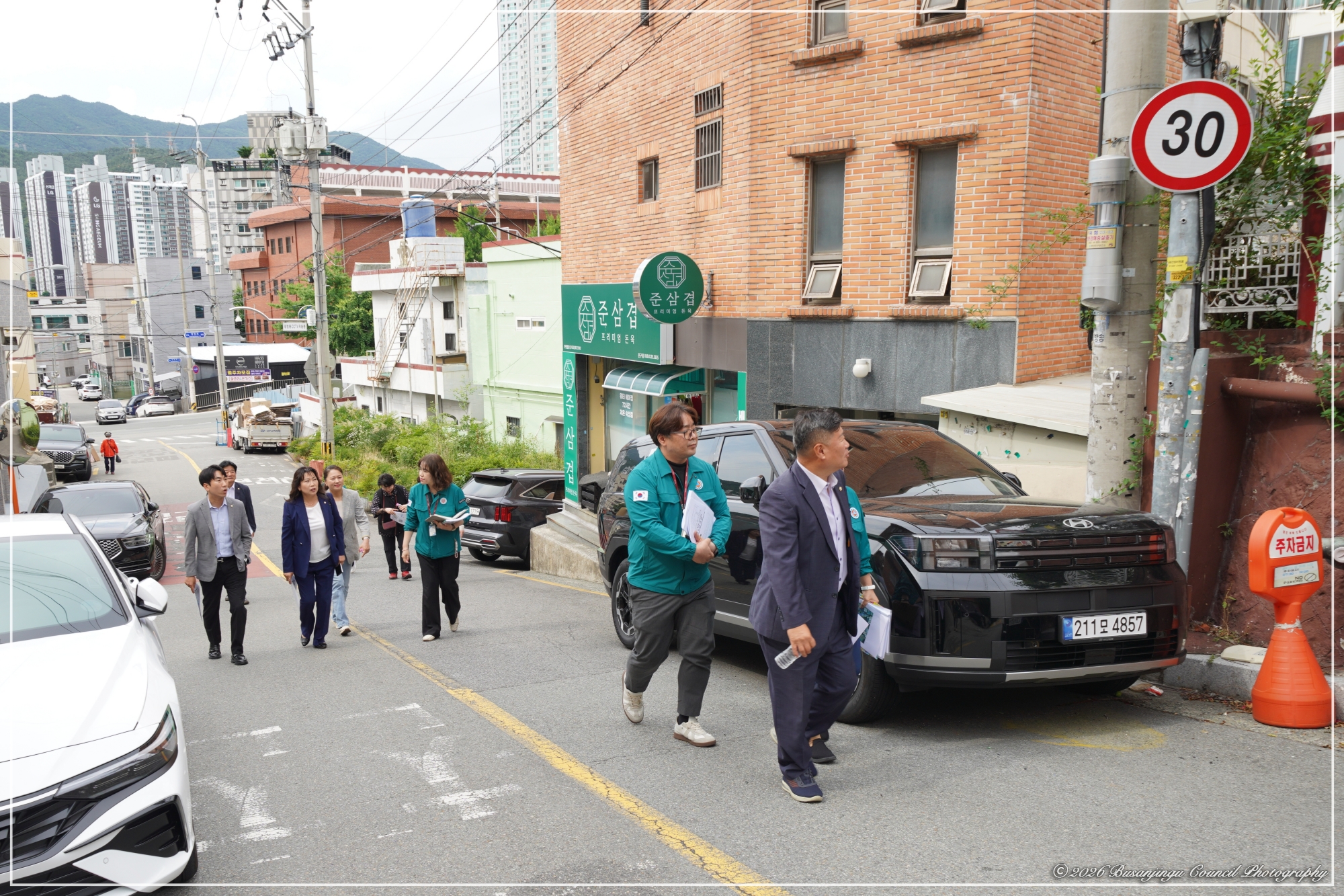 행정문화위원회, 개금동 공공도서관 조성 예정지 현장방문 실시 3번째