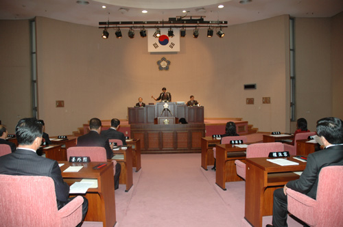제160회 부산진구의회(임시회) 1차 본회의 1번째