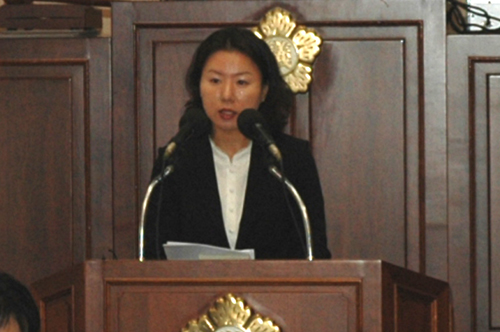 오경은의원 5분 자유발언 1번째