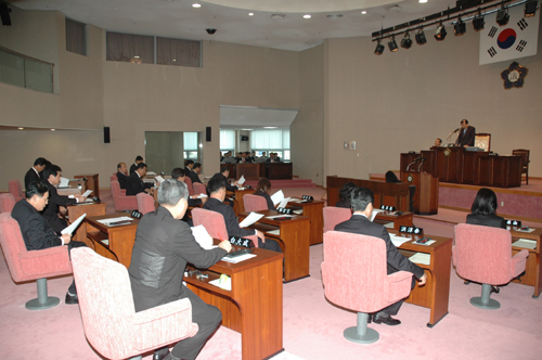 제170회 부산진구의회 임시회 개최 1번째