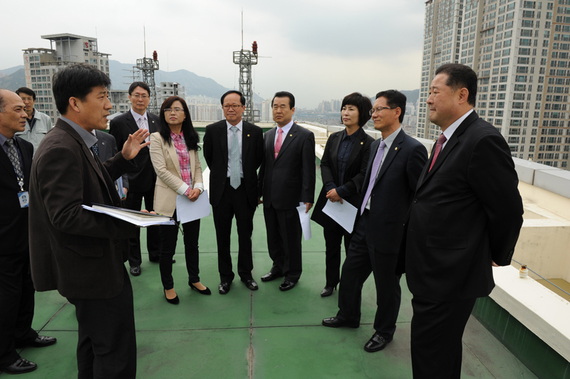 청사정비기금 대상 설비 현장확인 5번째