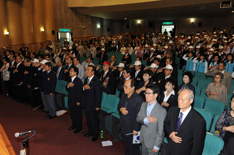 제62주년 6ㆍ25 범시민 기념식 2번째