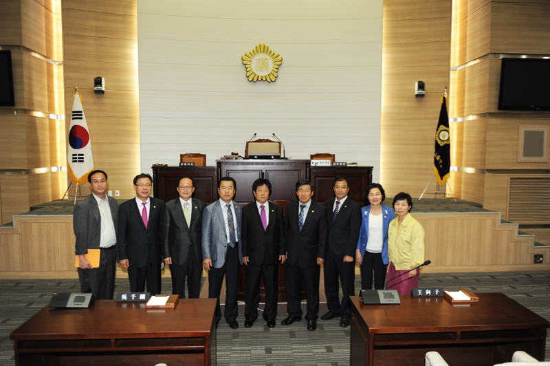 타 의회 비교견학을 위한 서울 용산구의회 방문 3번째