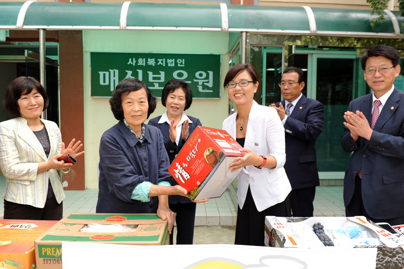 추석맞이 복지시설 방문 2번째