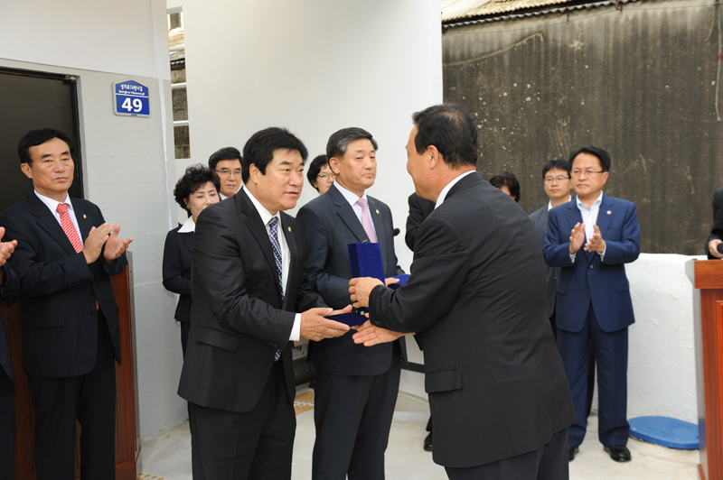 초읍 원당골 어르신 쉼터 개관식 2번째