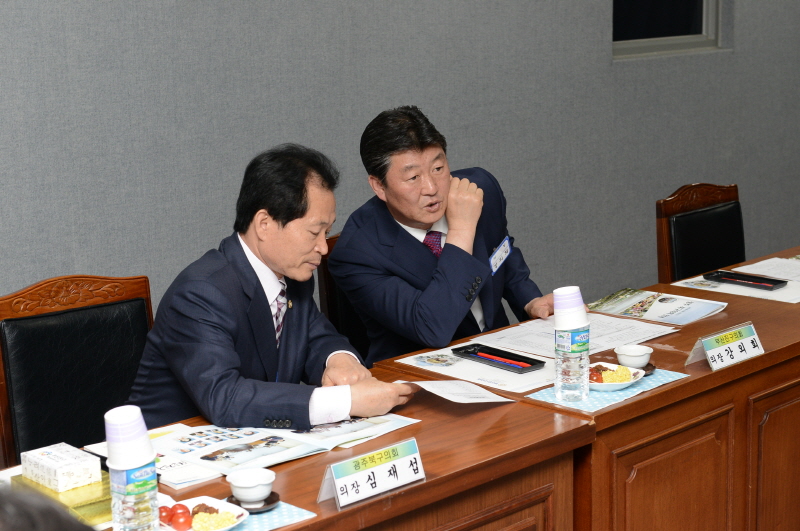 광주북구의회와 친선교류행사 3번째