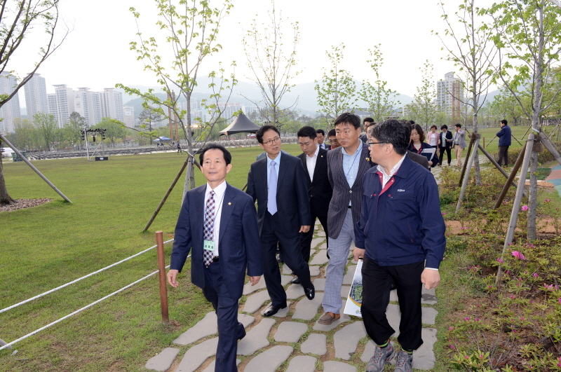 광주북구의회와 친선교류행사 5번째