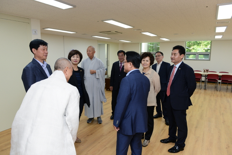 부산진구 종합재가노인복지관 개관식 4번째