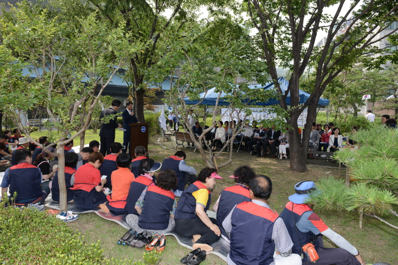 태극기거리조성 행사 3번째