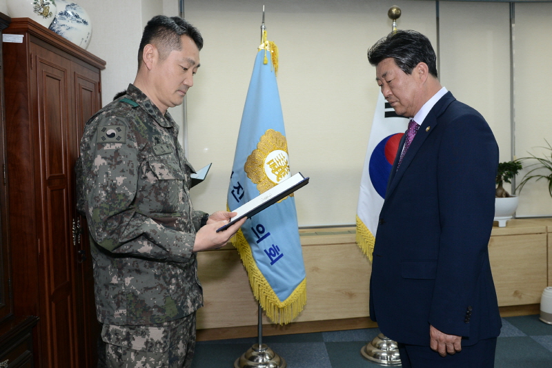 국방부장관상 수상 2번째