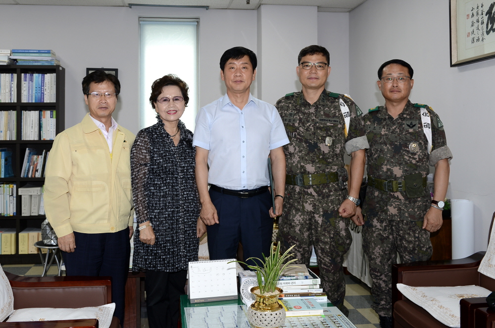 53보병사단 감사장 수상 2번째