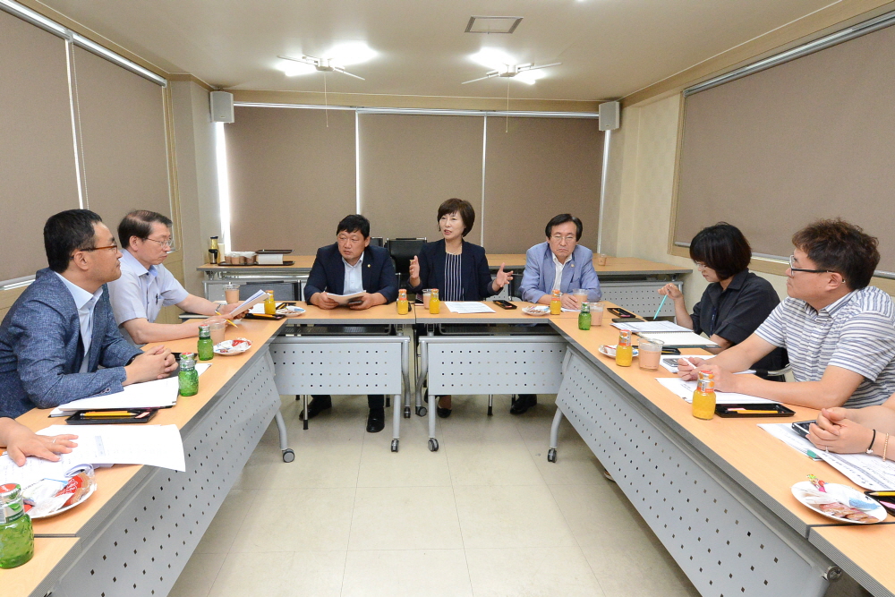 주민복지위원회 자활센터 현장점검 1번째