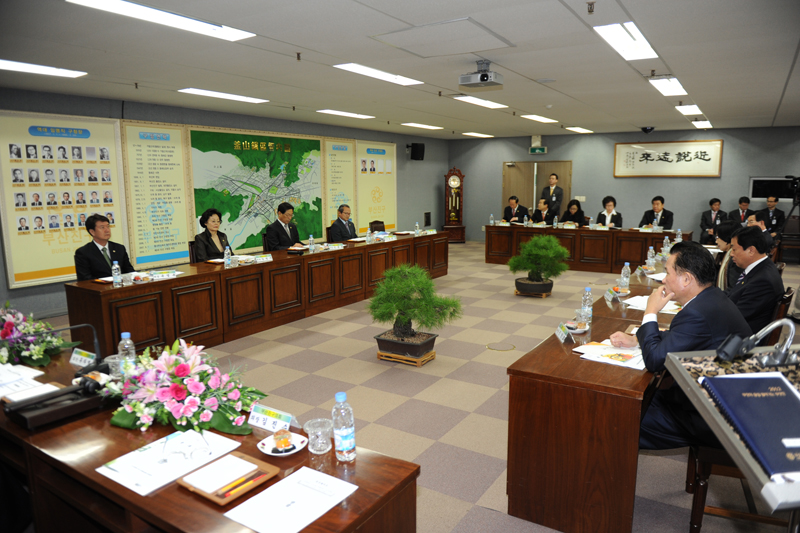 구ㆍ군 의회 의장협의회 11월 월례회 4번째