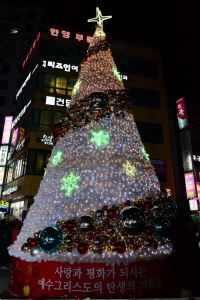 제5회 부산진구 기독교문화복지협의회 성탄트리 점등식 6번째