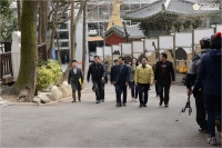 성지곡수원지 댐 보강공사 현장방문 실시 1번째