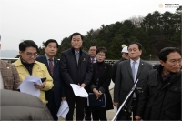 성지곡수원지 댐 보강공사 현장방문 실시 10번째