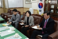 남부교육지원청 담당자 내방 면담 실시 4번째