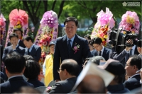부산노인회관 개관식 참석 8번째