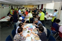 삼계탕 6천그릇 나눔행사 참석, 배식봉사 실시 2번째