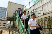 부전시장 주차장 증축공사 현장방문 1번째