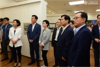 부마항쟁 40주년 기념 민중미술작품 전시회 참석 4번째