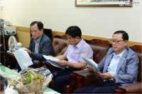 행정자치위원회 교육청 관계자 간담회 실시 3번째