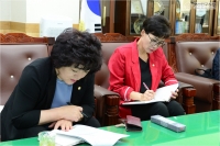 행정자치위원회 교육청 관계자 간담회 실시 5번째