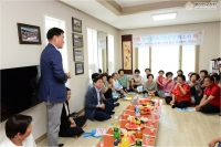 연지할머니경로당 개소식 참석 4번째