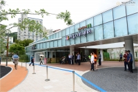 수정터널 상부 공원화사업 준공식 참석 2번째