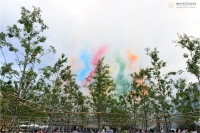 수정터널 상부 공원화사업 준공식 참석 9번째