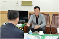 부산진소방서장 부산진구의회 방문 4번째