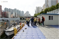 안전한부산진구만들기 특별위원회 동천 현장조사 실시 1번째