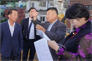 행정문화위원회, 공유재산 심의대비 사전 현장 방문 2번째